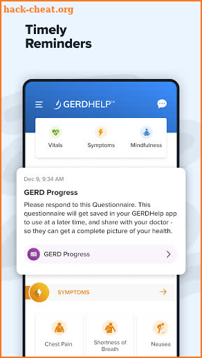 GERDHelp- Manage GERD, Proactively screenshot