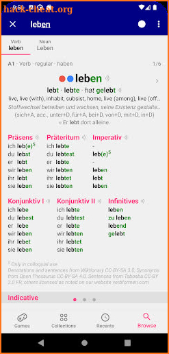 German Dictionary Pro Offline screenshot