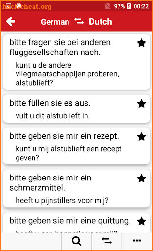 German - Dutch : Dictionary & Education screenshot
