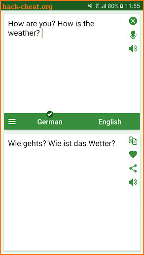 German English Translator screenshot