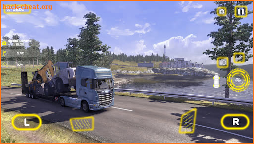 German Euro Long Truck Trailer screenshot