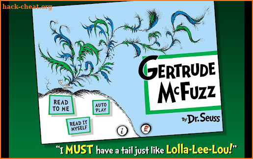 Gertrude McFuzz - Dr. Seuss screenshot