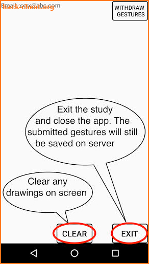 Gesture Password Study screenshot