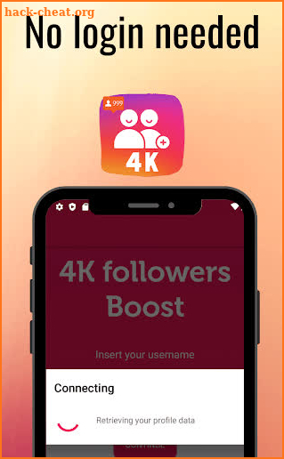 Get 4K Followers -- followers& Likes for Instagram screenshot