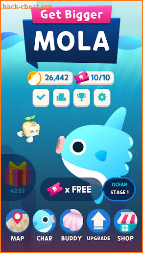 Get Bigger! Mola screenshot