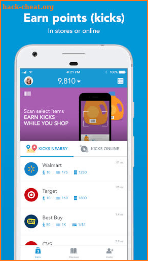 Get cash back deals & rewards: Shop with Shopkick screenshot