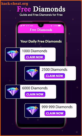 Get Daily Diamonds FFF Guide screenshot