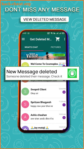 Get Deleted Messages Pro screenshot