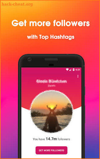 Get followers and likes - Hashtags Top screenshot