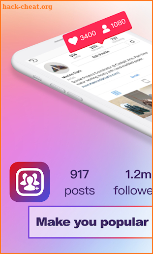 Get followers For instagram 2018 Pro screenshot