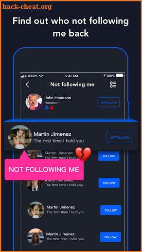 Get Followers Tracker - Like Reports for Instagram screenshot