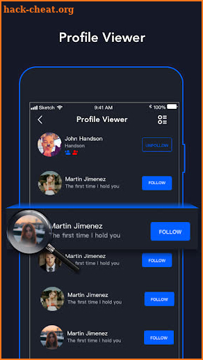 Get Followers Tracker - Like Reports for Instagram screenshot