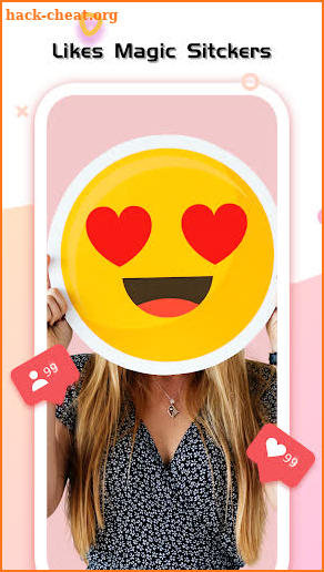 Get Likes Magic Stickers for Instagram Photos screenshot