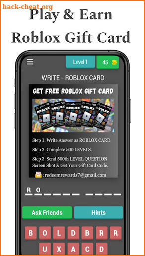 Get Robux Gift Card RedeemCode screenshot