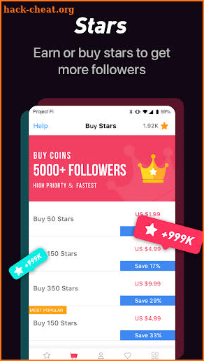 Get TikTok followers & Tik likes & fans - TikFans screenshot