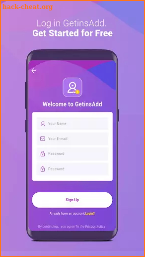 GetinsAdd – Followers Assistant + screenshot