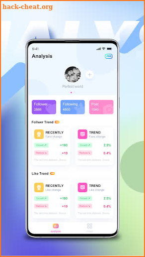 GetInsita - Analyze Your Social Profile screenshot