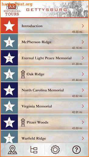 Gettysburg AR Tour screenshot