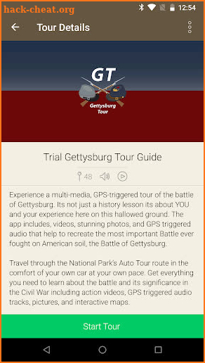 Gettysburg Tour Guide screenshot