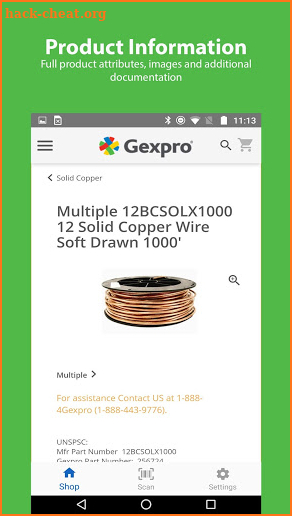 Gexpro screenshot