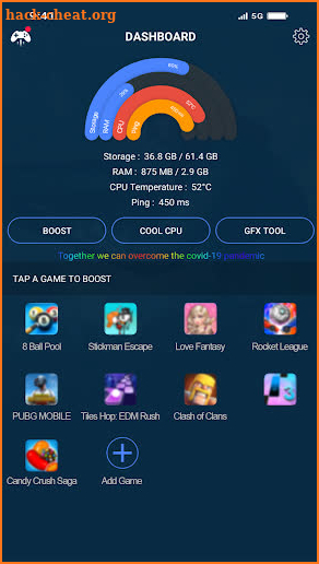 GFX Game Booster Pro screenshot