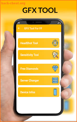 GFX Tool FFH4X & Diamonds FF screenshot