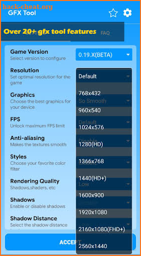GFX Tool for PUBG Free screenshot