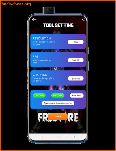 GFX Tool Headshot for Free Fire Sensitivity 2021 screenshot