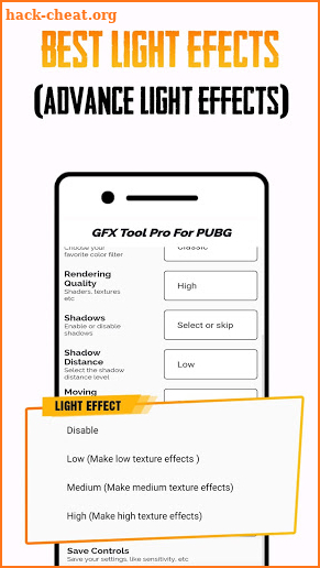 GFX Tool PUBG Pro (Advance FPS Settings + No Ban) screenshot