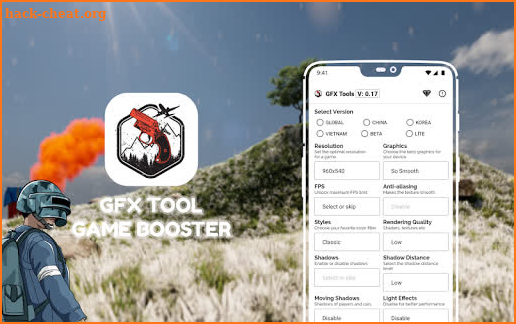 GFX Tools  & Game Booster Graphics Toolkit screenshot