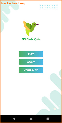 GG Birds Quiz screenshot