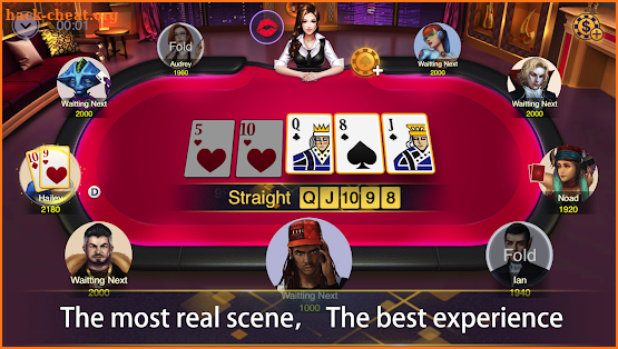 GG Texas Holdem Poker screenshot
