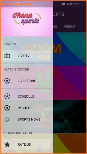 Ghana Live Sports screenshot