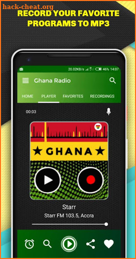 Ghana Radio - All Ghana Radio Stations App screenshot