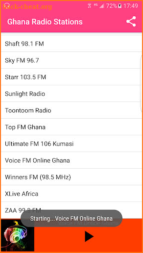 Ghana Radio Stations screenshot