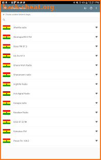 Ghana Radios- Ghana FM app screenshot
