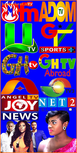 GHANA TV, Adom TV, TV3, UTV, Net2 TV, MOGPA TV, GH screenshot