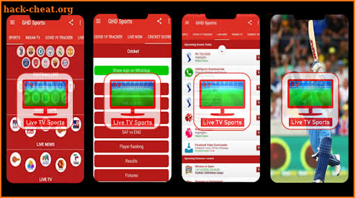 GHD Sports - live IPL match score Tips screenshot