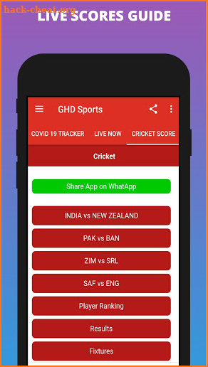GHD Sports Live Tv App Cricket, Football, IPL Tips screenshot