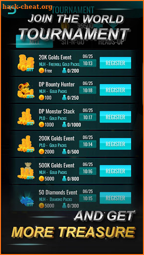 GHG Dragon Poker screenshot