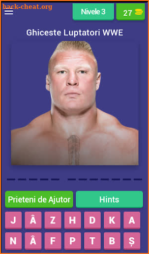 Ghiceste Luptatori WWE screenshot
