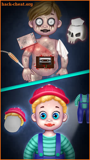 Ghost ASMR surgery game screenshot