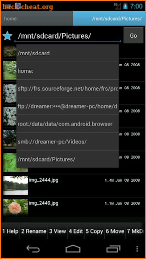 Ghost Commander File Manager screenshot