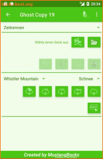 Ghost Copy 19 (GC:19) - for Ski Challenge Mobile screenshot