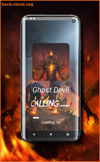 Ghost Devil Prank Video Call screenshot