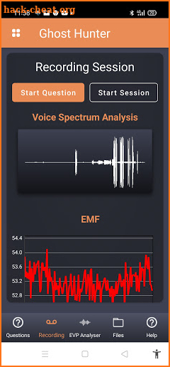 Ghost Hunter - Detector Locator EMF EVP Recorder screenshot