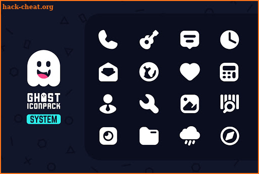 Ghost IconPack screenshot
