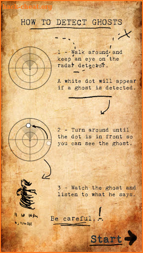 Ghost Oracle 👻 ghost detector simulator screenshot