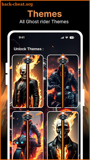 Ghost Rider - Zip Screen Lock screenshot