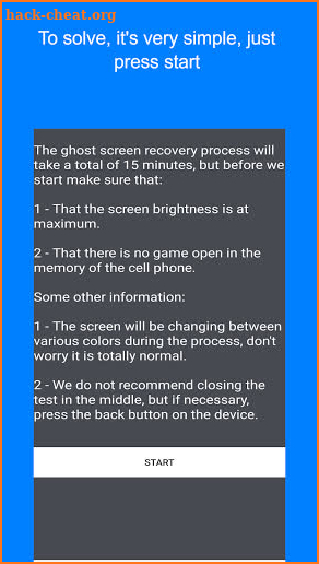 Ghost Screen Fix - Burn-In screenshot